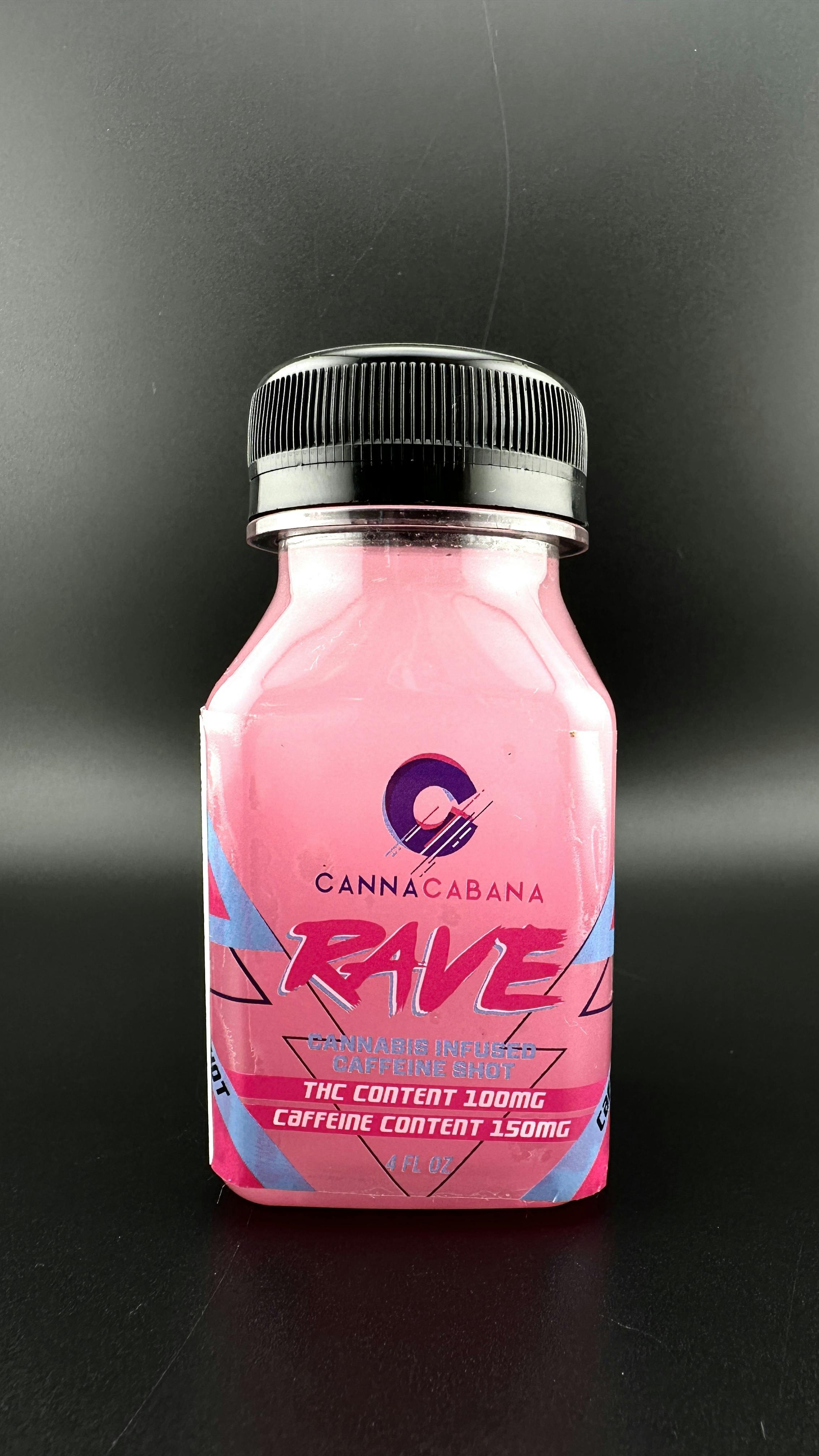 Pink Rave Caffeine Shot | Canna Cabana | 100mg