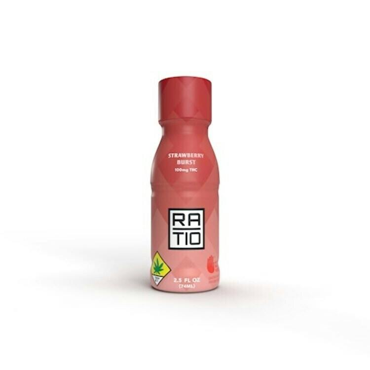 Strawberry Burst Drink at Emerald City Cannabis