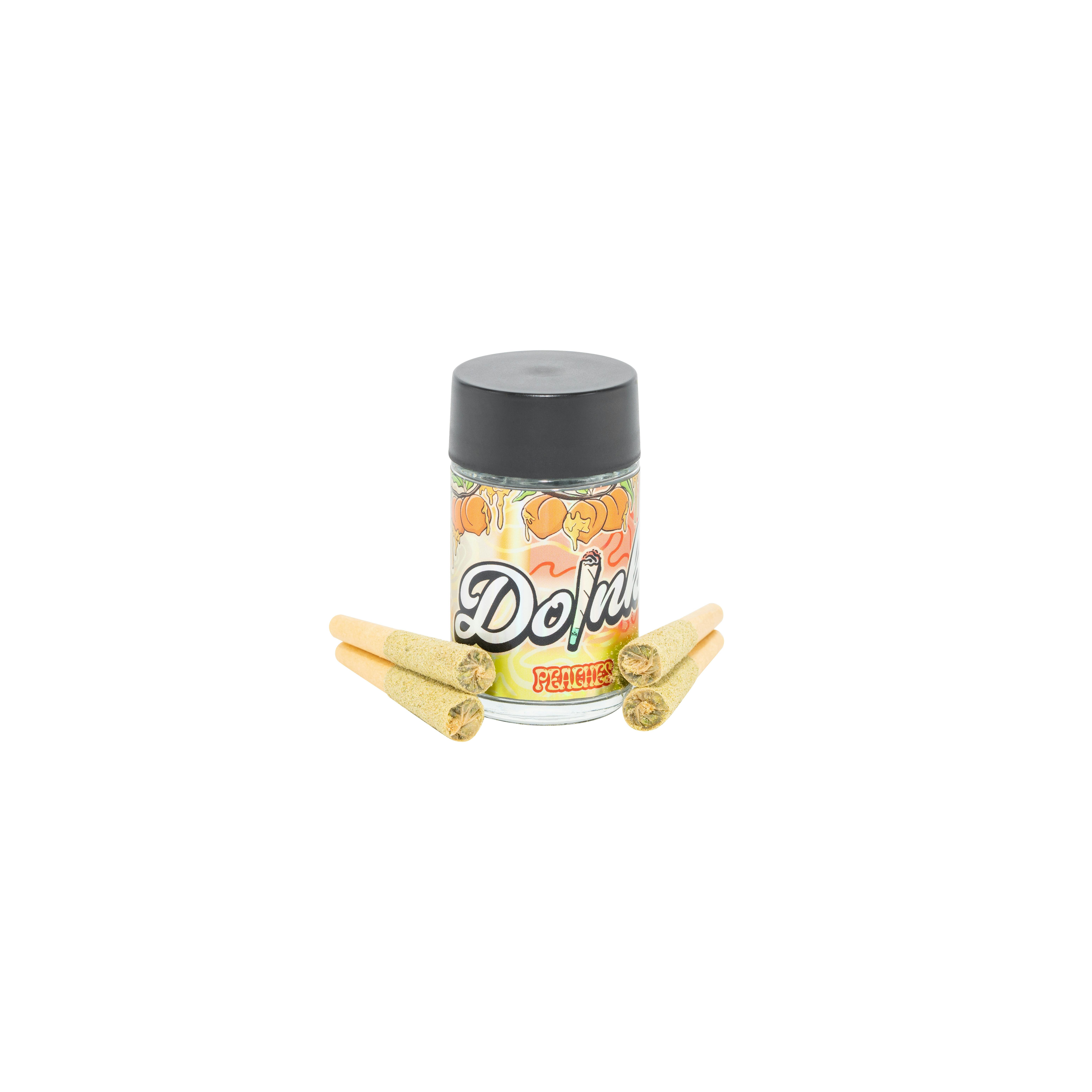 Doinks Peaches Live Resin Infused Pre-roll 4-pk
