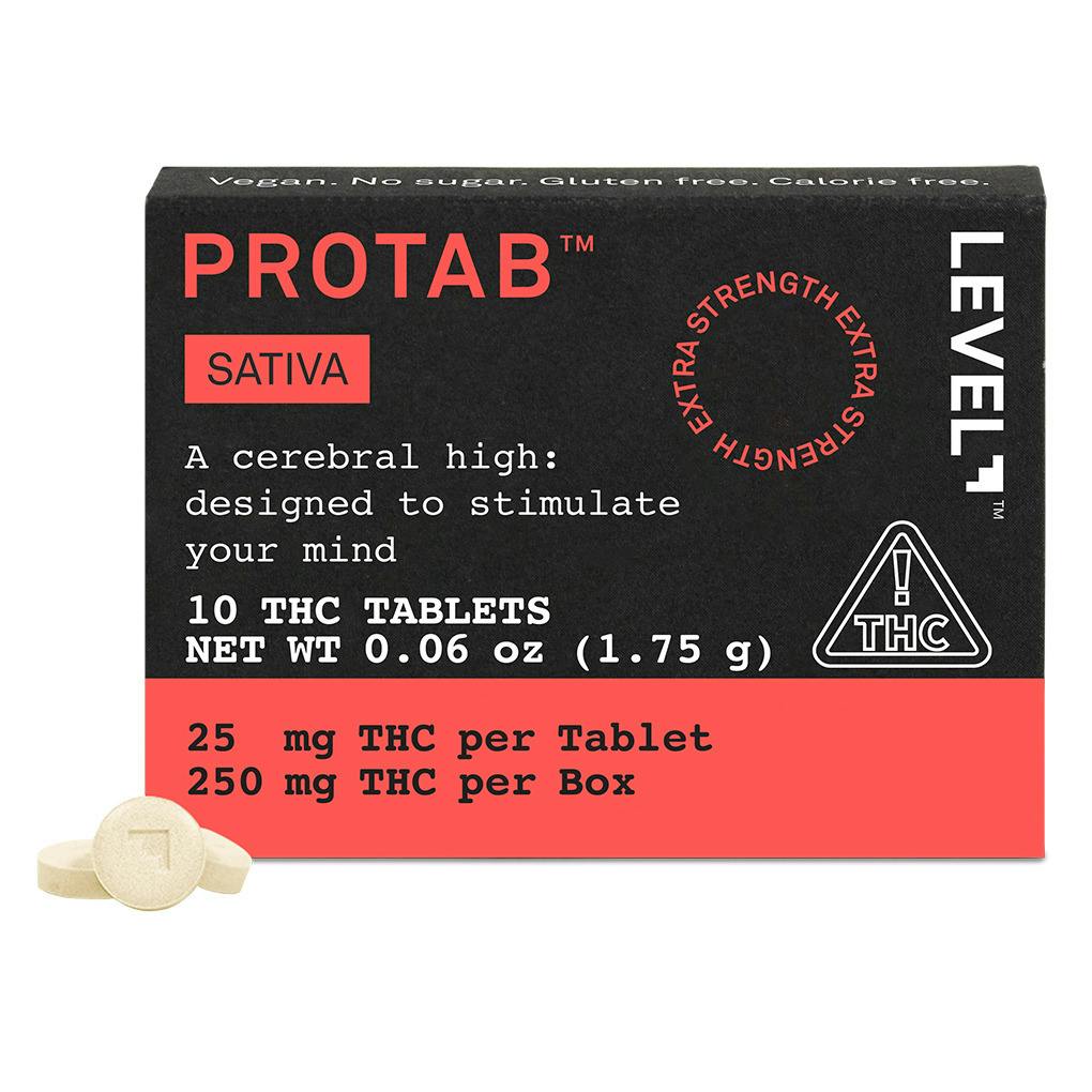 LEVEL ProTab Sativa Tablets 25mg 10pk