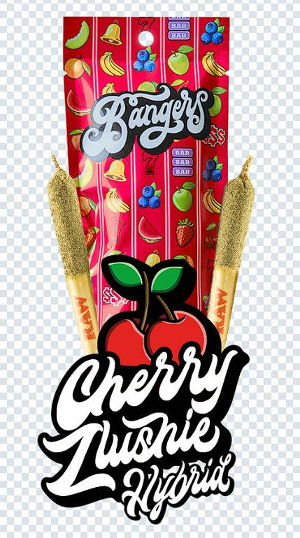 Bangers Cherry Zlushie (H) Infused Pre-Roll Multipack 0.6g 2pk