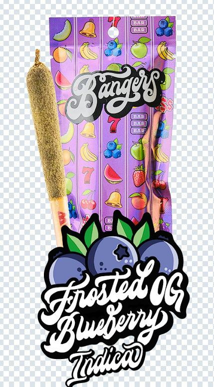 Bangers Frosted Blueberry OG (I) Infused Pre-Roll