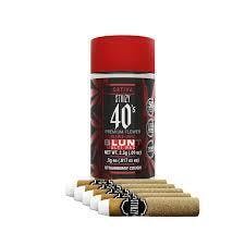 STIIIZY 40's Strawberry Cough (S) Infused Blunt Multipack 0.5g 4pk