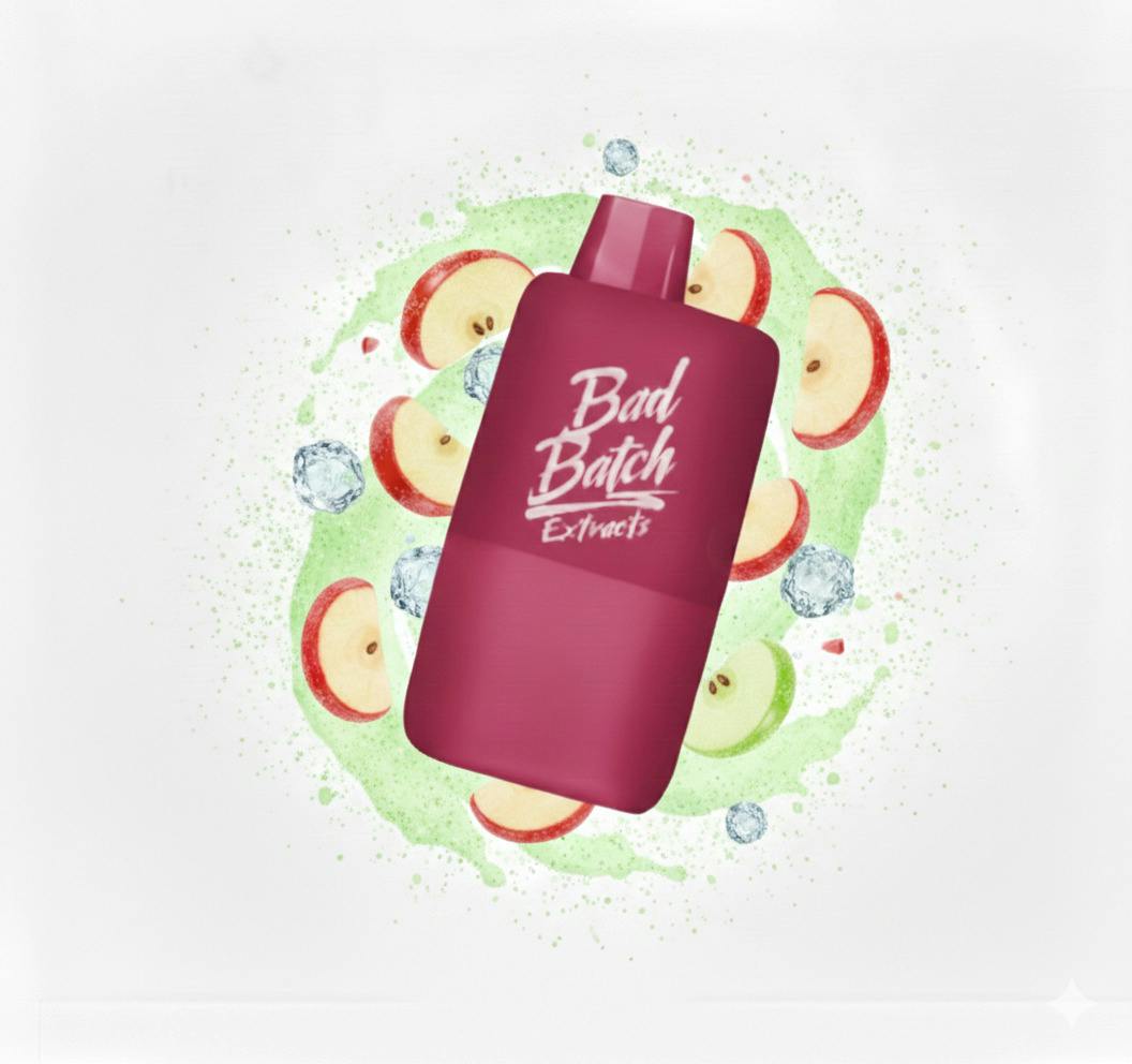 Bad Batch Zour Apple (I) Live Resin Liquid Diamond Disposable Vape