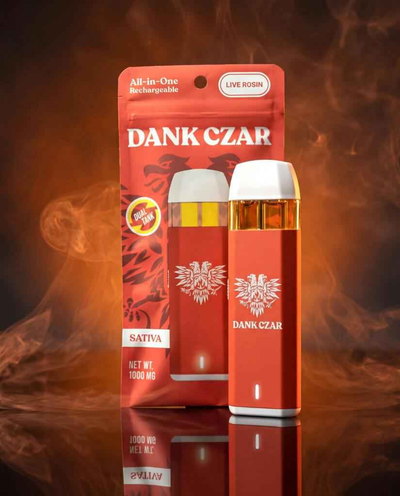 Dank Czar Soursop (S) Solventless Live Hash Rosin Disposable Vape