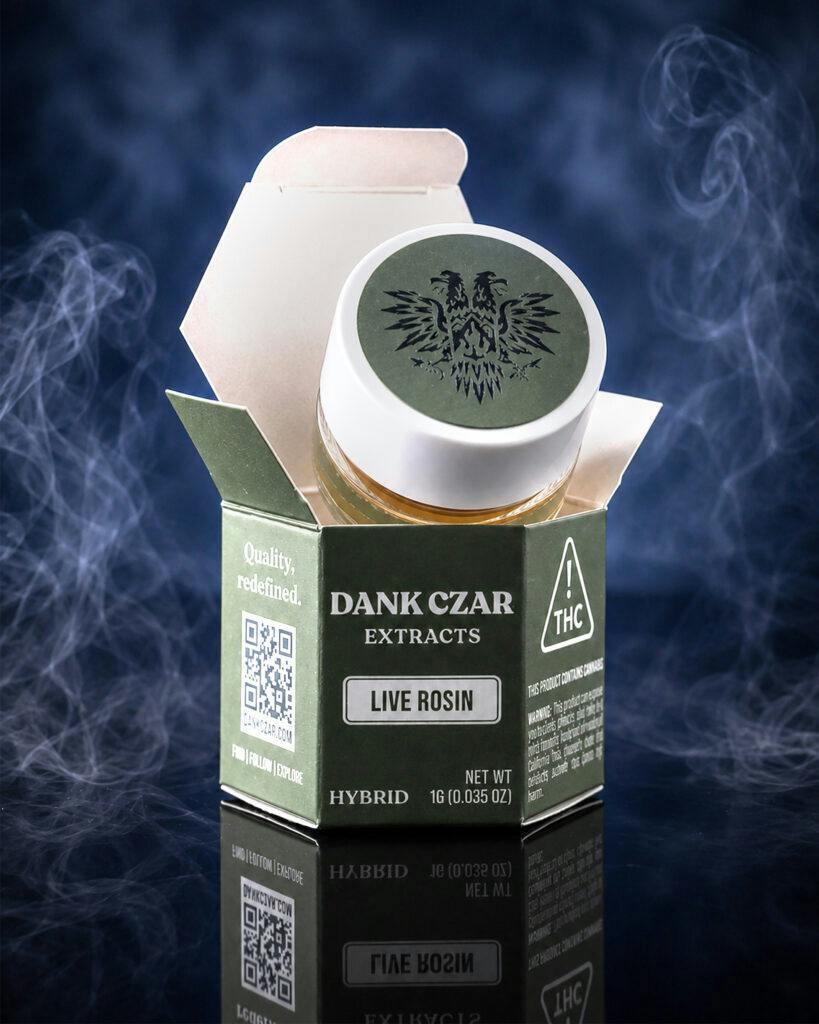 Dank Czar Dulce de Uva (H) Solventless Live Hash Rosin