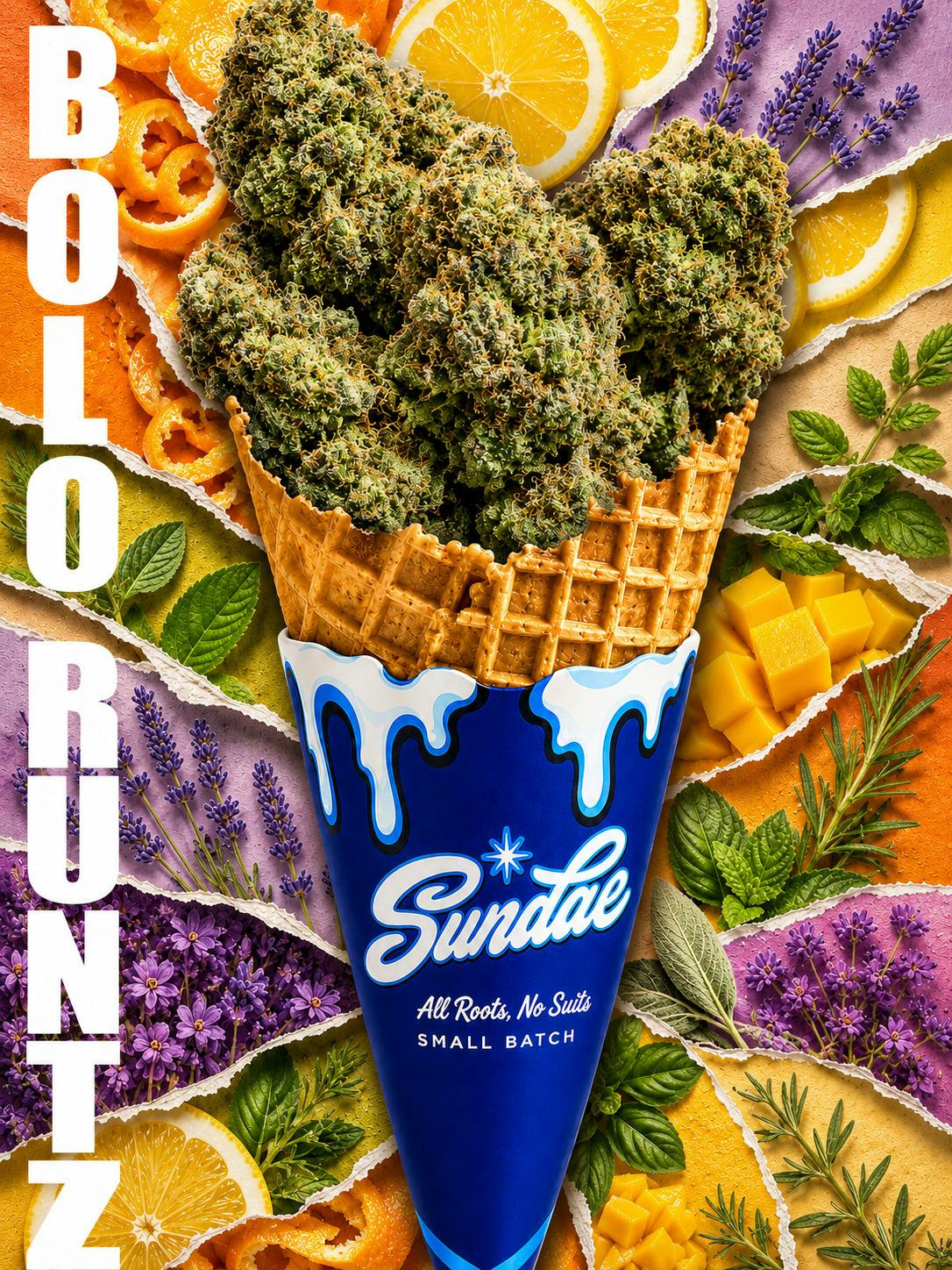 Sundae Co. Bolo Runts (H) Flower