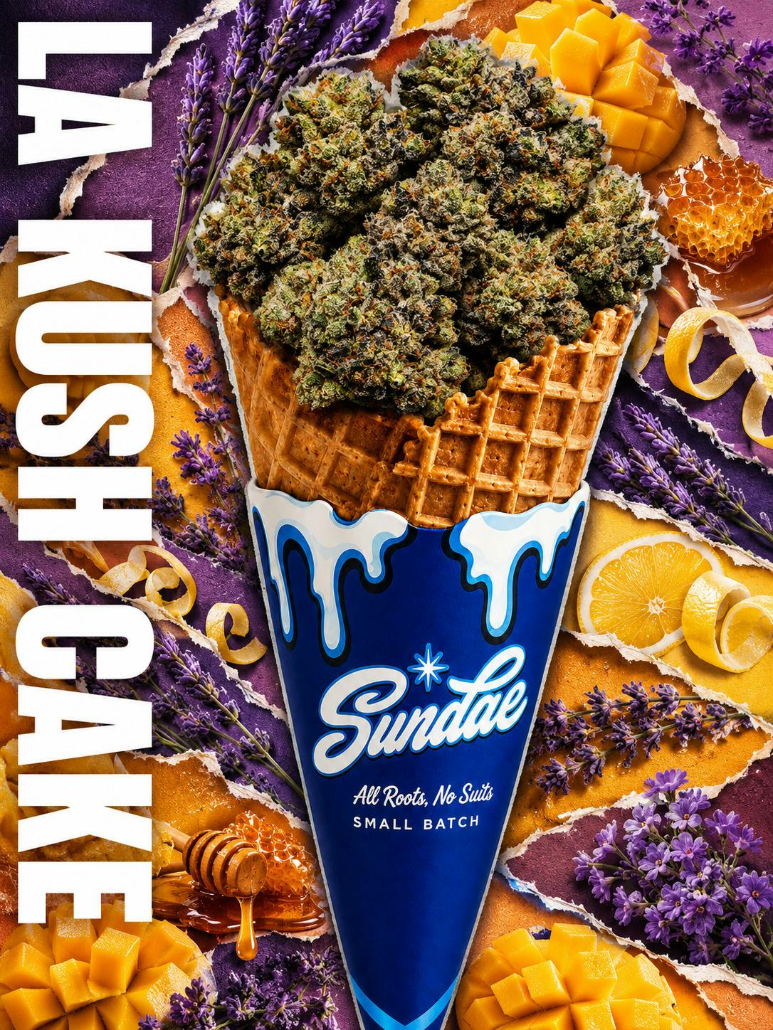 Sundae Co. LA Kush Cake (I) Flower