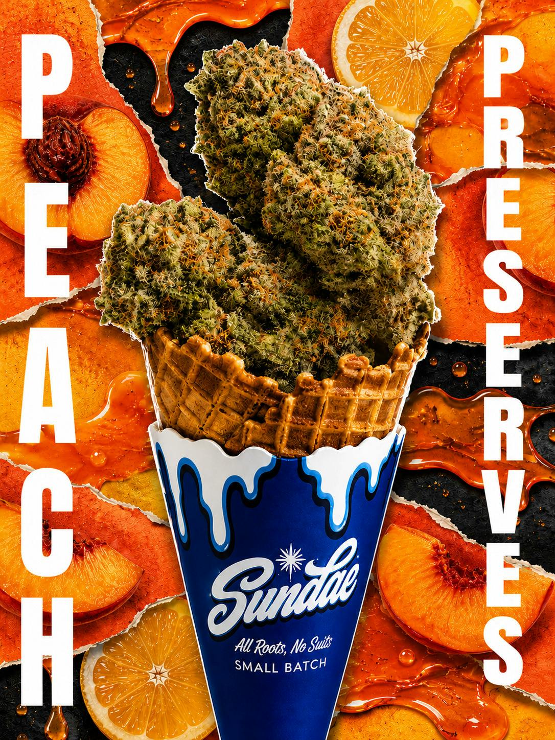 Sundae Co. Peach Preserves (H) Flower