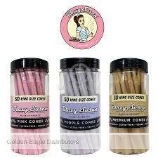 PINK\PURPLE KING CONES 50 PACK | ROLLING PAPERS