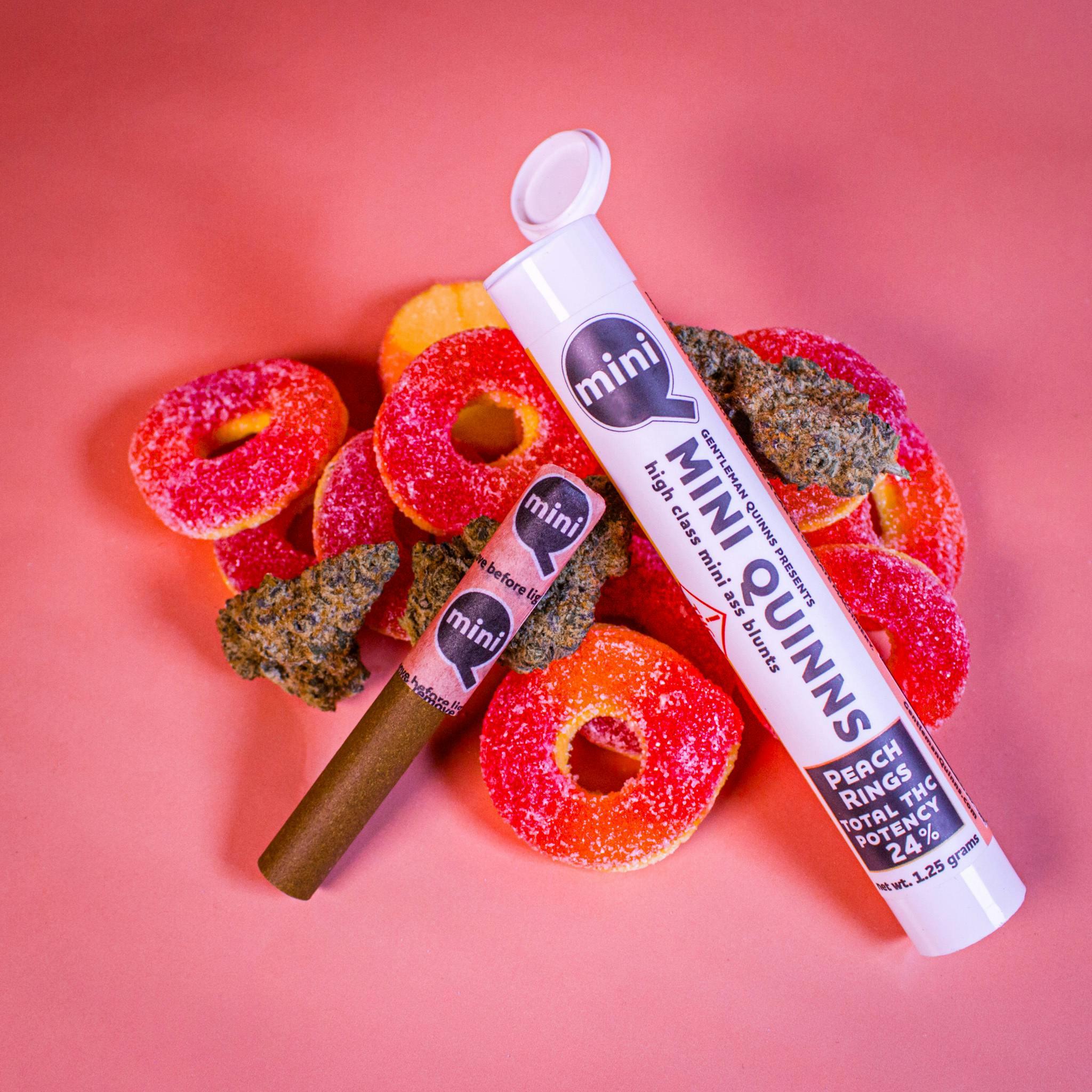 PEACH RINGS | MINI A$ BLUNT | 1.25G