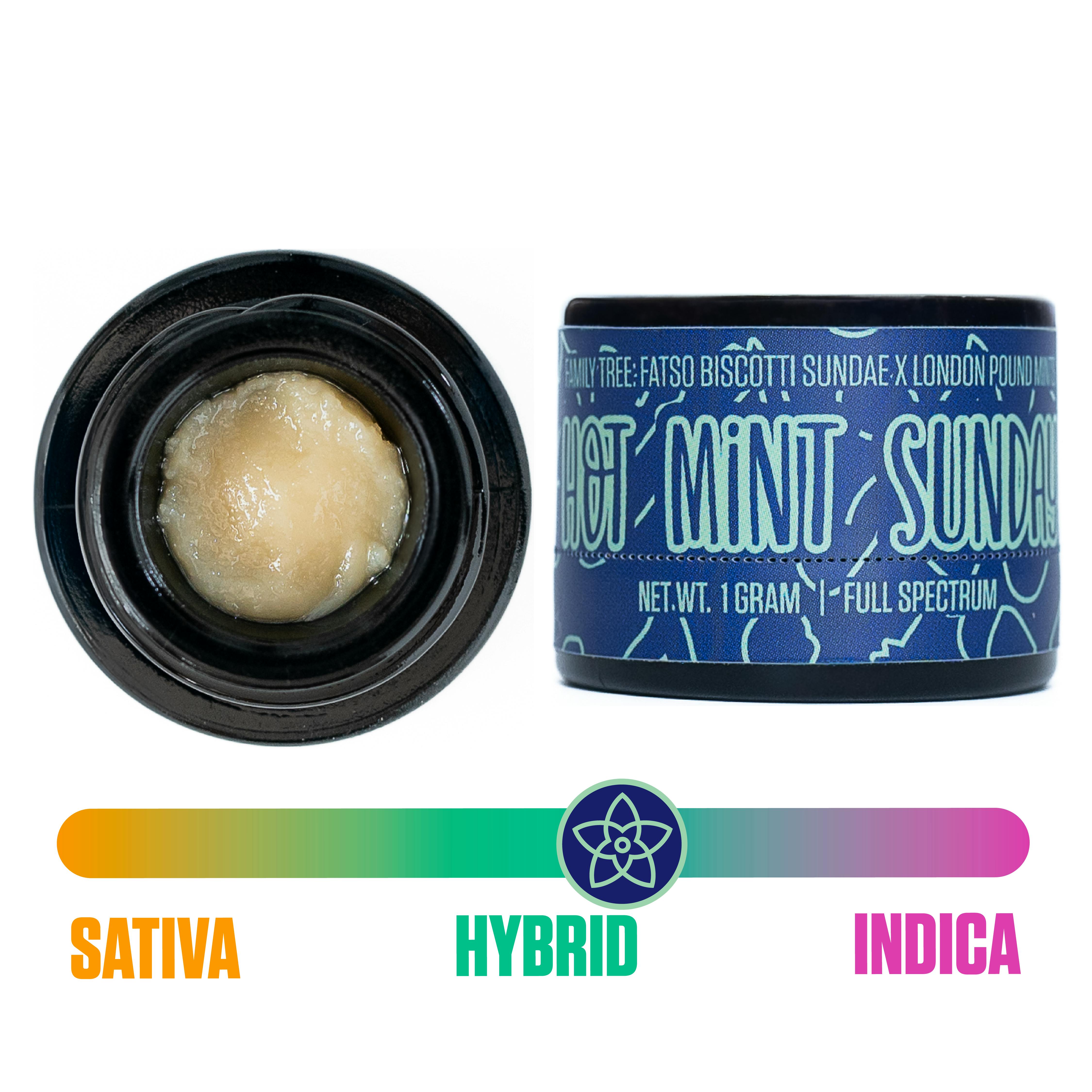 HOT MINT SUNDAY | COLD CURE LIVE ROSIN | 1G