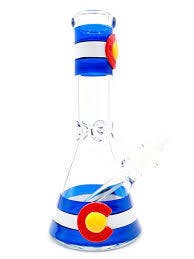 LARGE 12IN CO BONG | GLASS