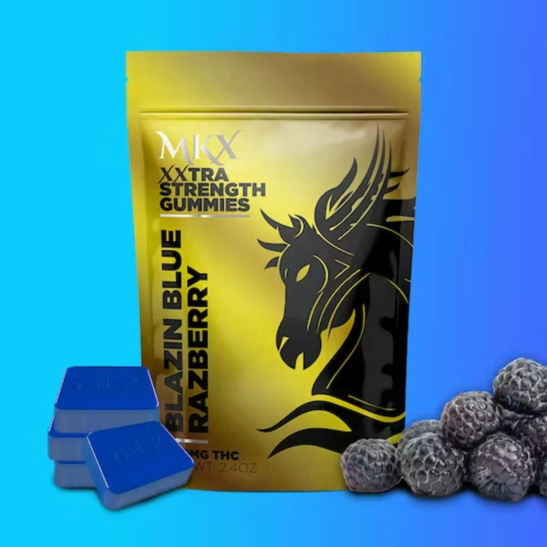 MKX - 200mg Gummies - Blazin Blue Raspberry