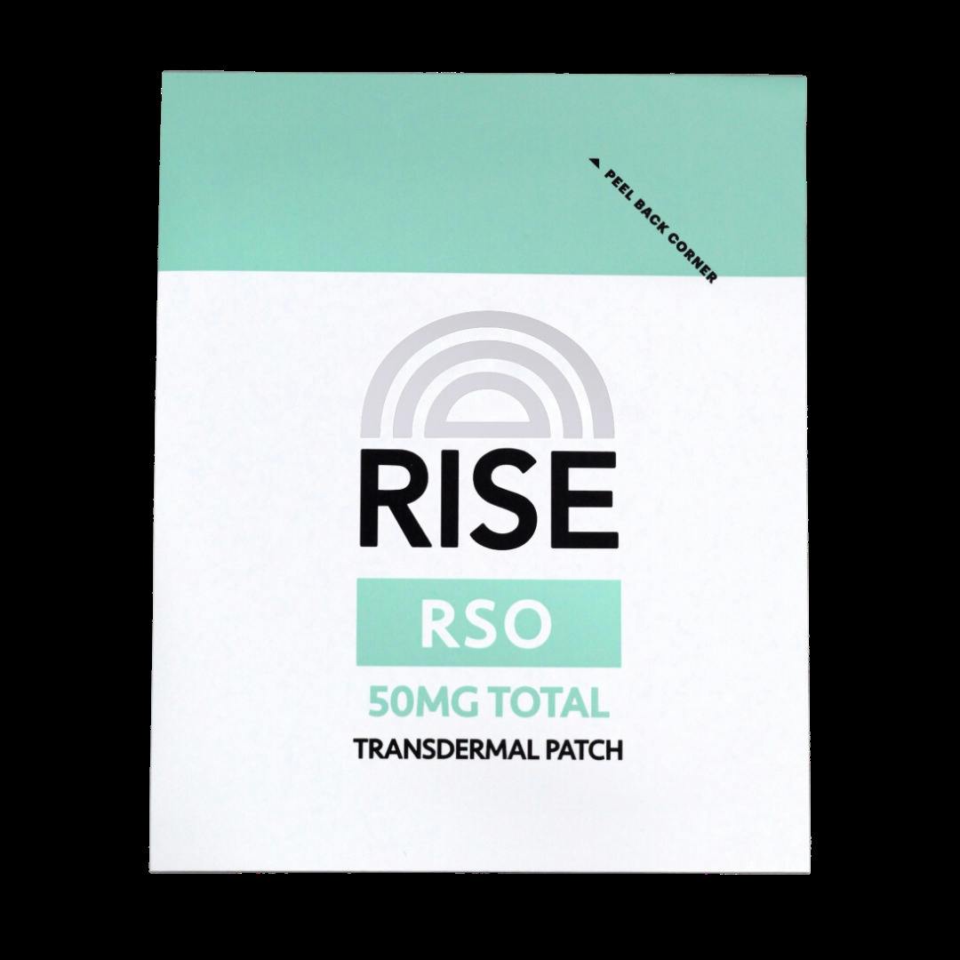 RISE - Transdermal Patch – RSO – 50mg TAC