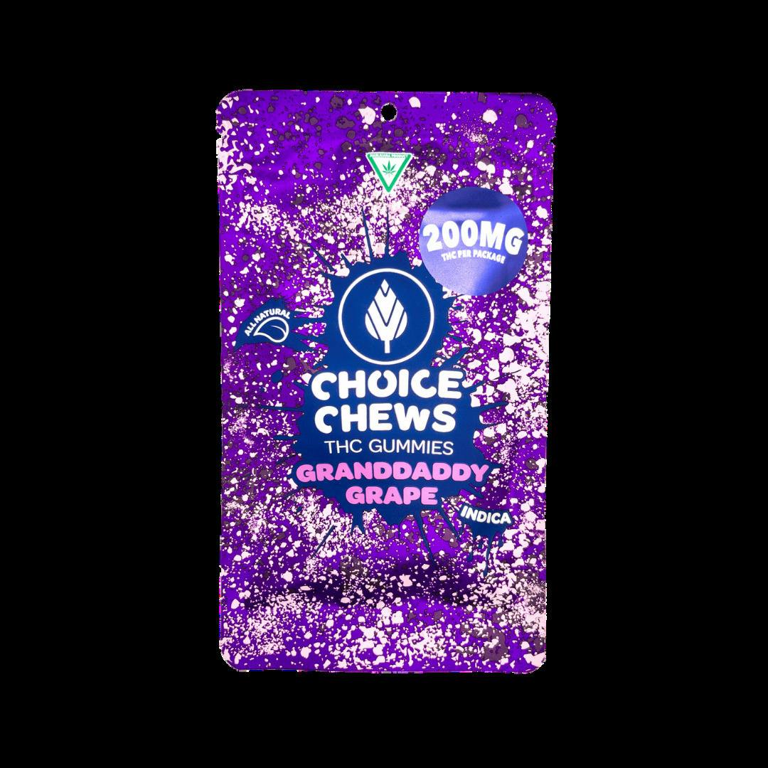Choice - 200mg Gummies - Granddaddy Grape