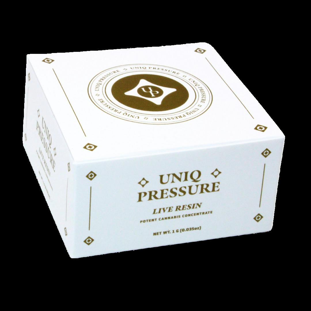 Uniq Pressure - 1g Live Resin 1 UP - Mendo Runts