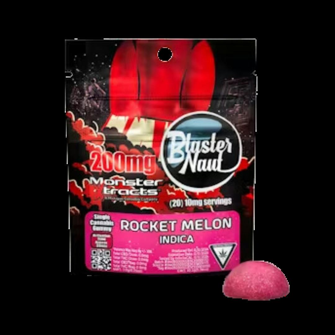 Monster Xtracts - 200mg Gummies Blaster Naut - Rocket Melon