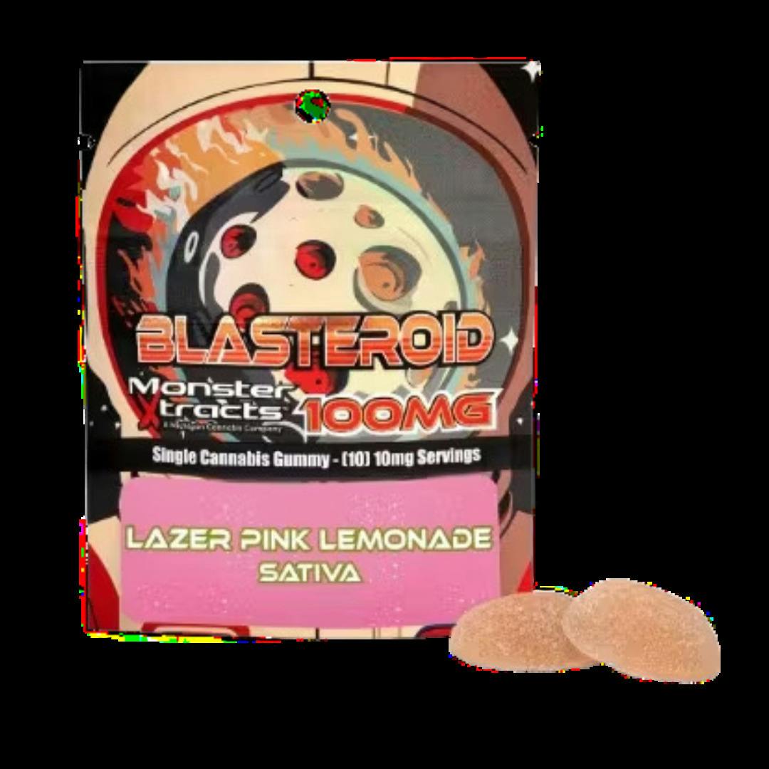 Monster Xtracts - 100mg Gummies - Cosmic Key Lime