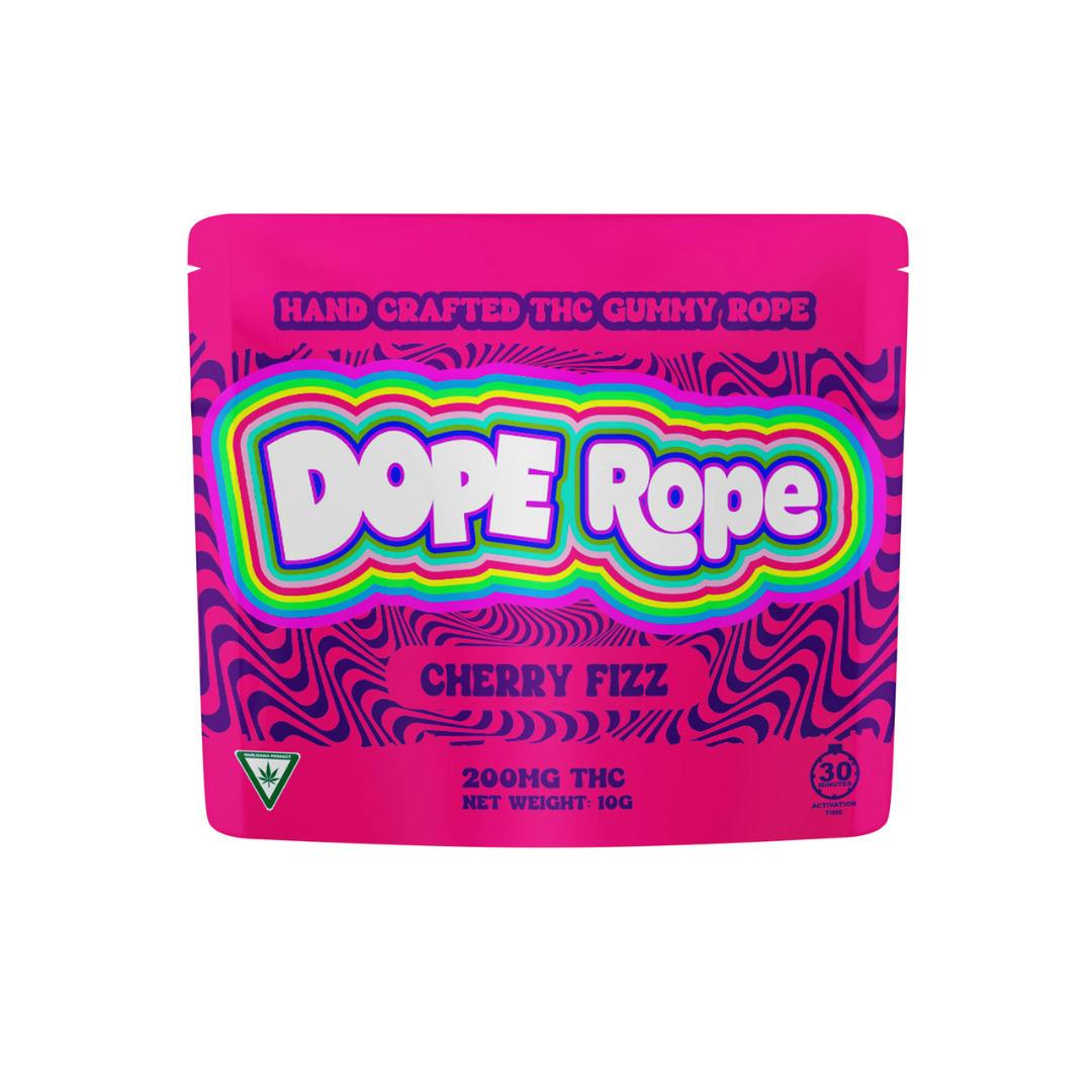 Dope Rope - 200mg Gummy Rope - Grape Trip
