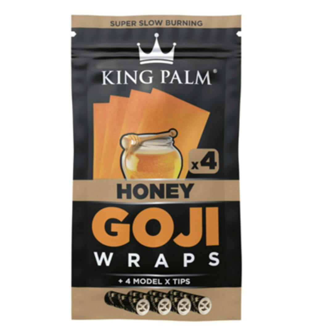 King Palm Goji Wraps - Honey - 4pk