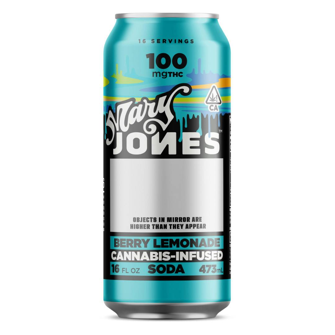 Mary Jones - 100mg Soda - Berry Lemonade