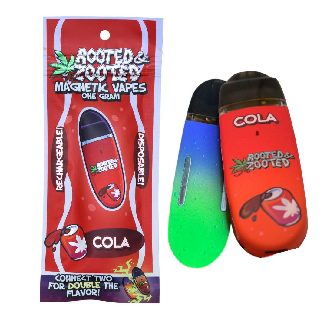 Rooted and Zooted - 1g Magnetic Disposable - Cola