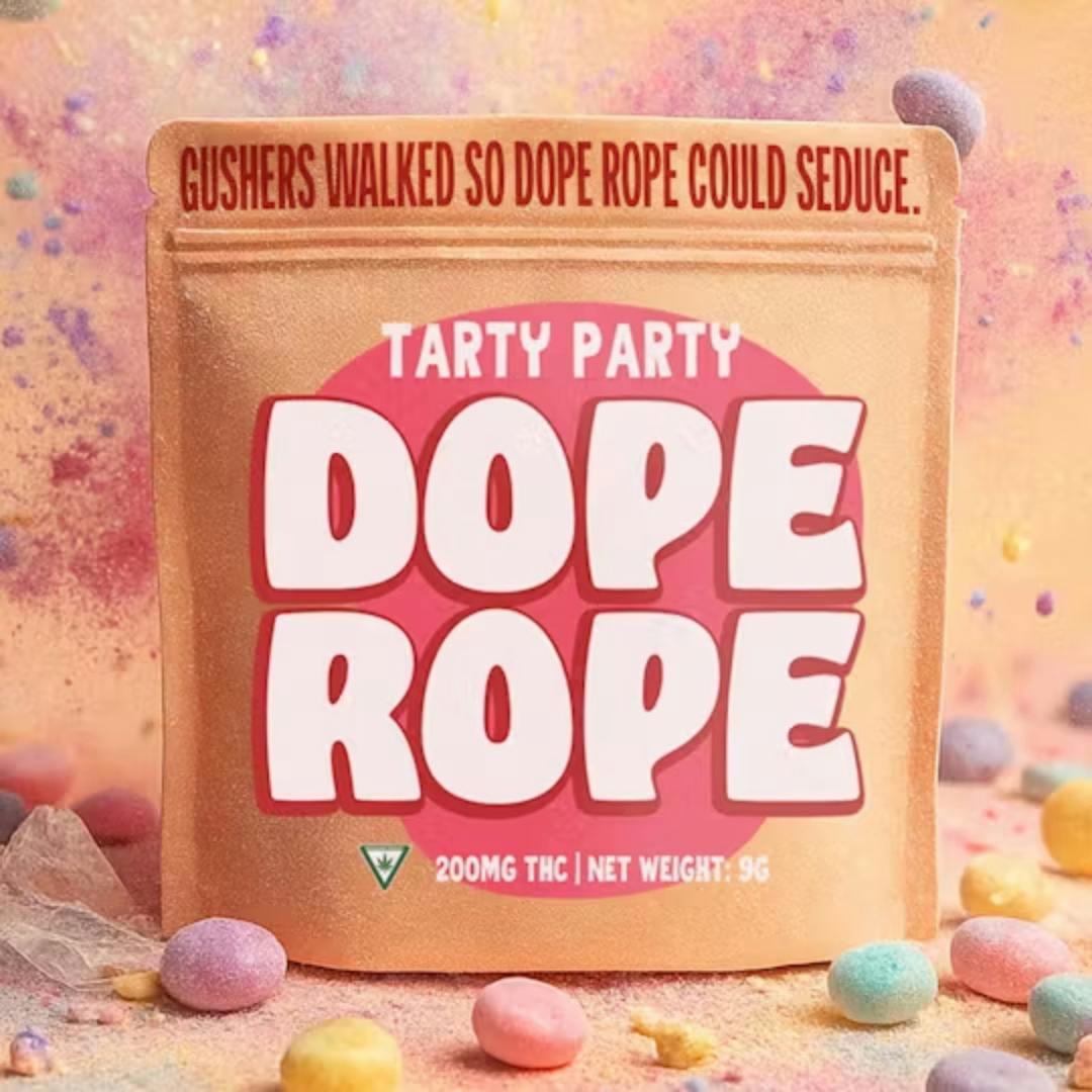 Dope Rope - 200mg Gummy Rope - Tarty Party