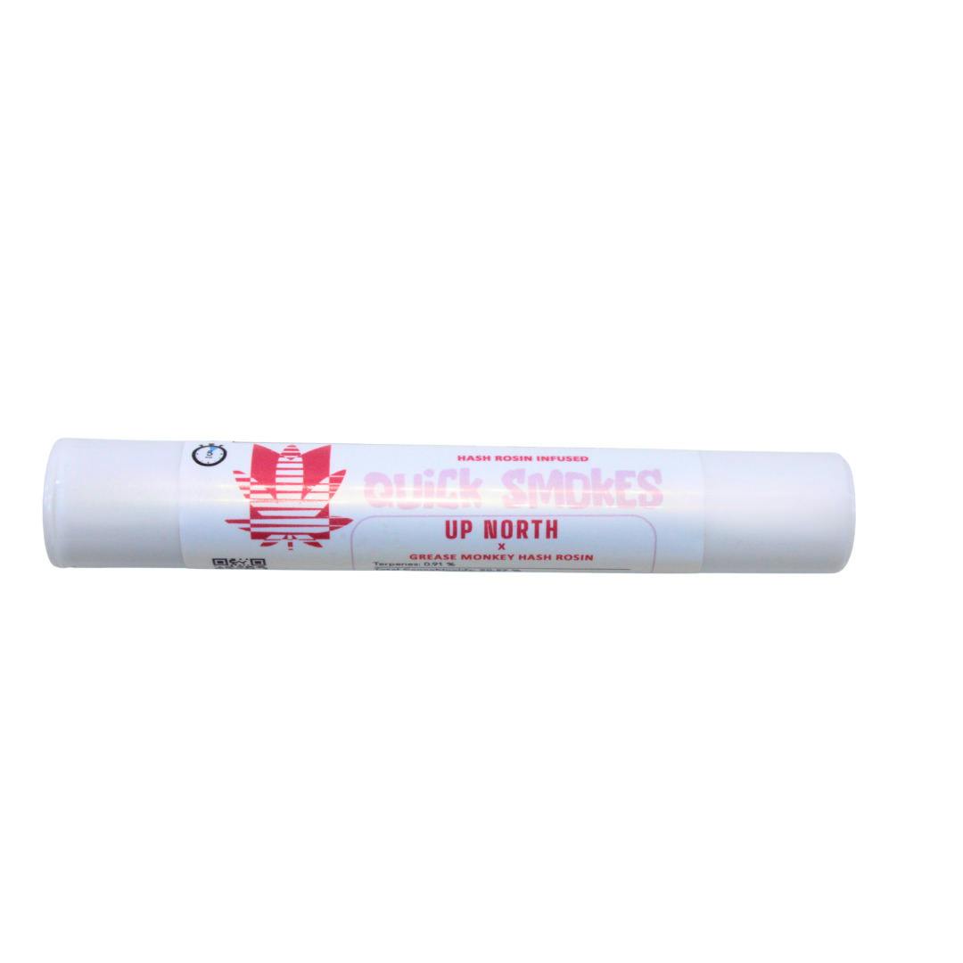 Quick Smokes - 1.2g Live Resin Pre-Roll - Mac Stomper x Chili Verde