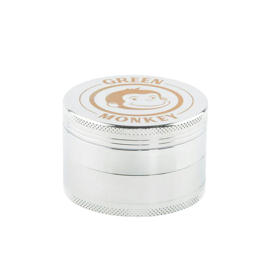 Green Monkey Grinder - Capuchin - 63mm Silver
