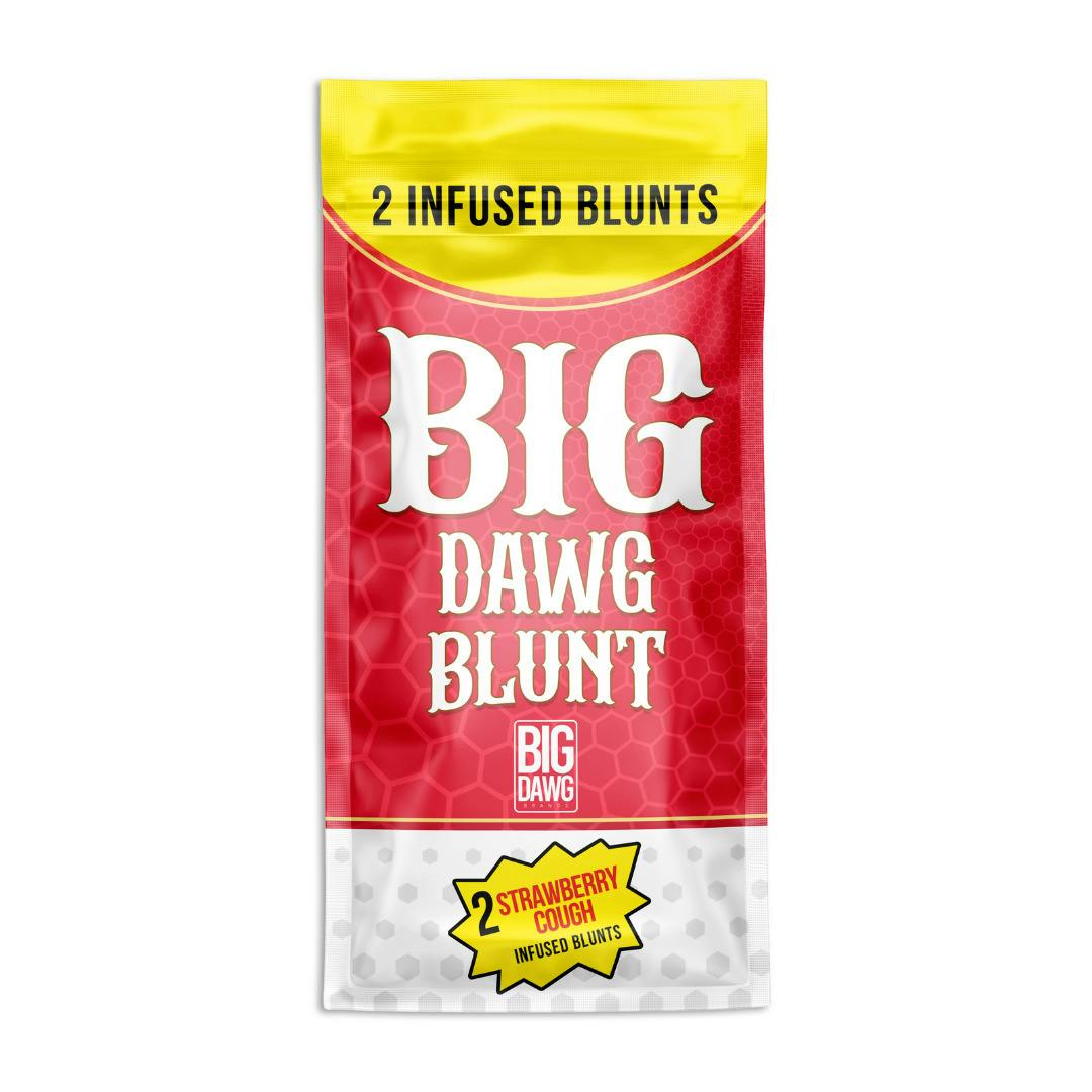 Big Dawg Brands - 2.5g Blunt(2pk) - Strawberry Cough