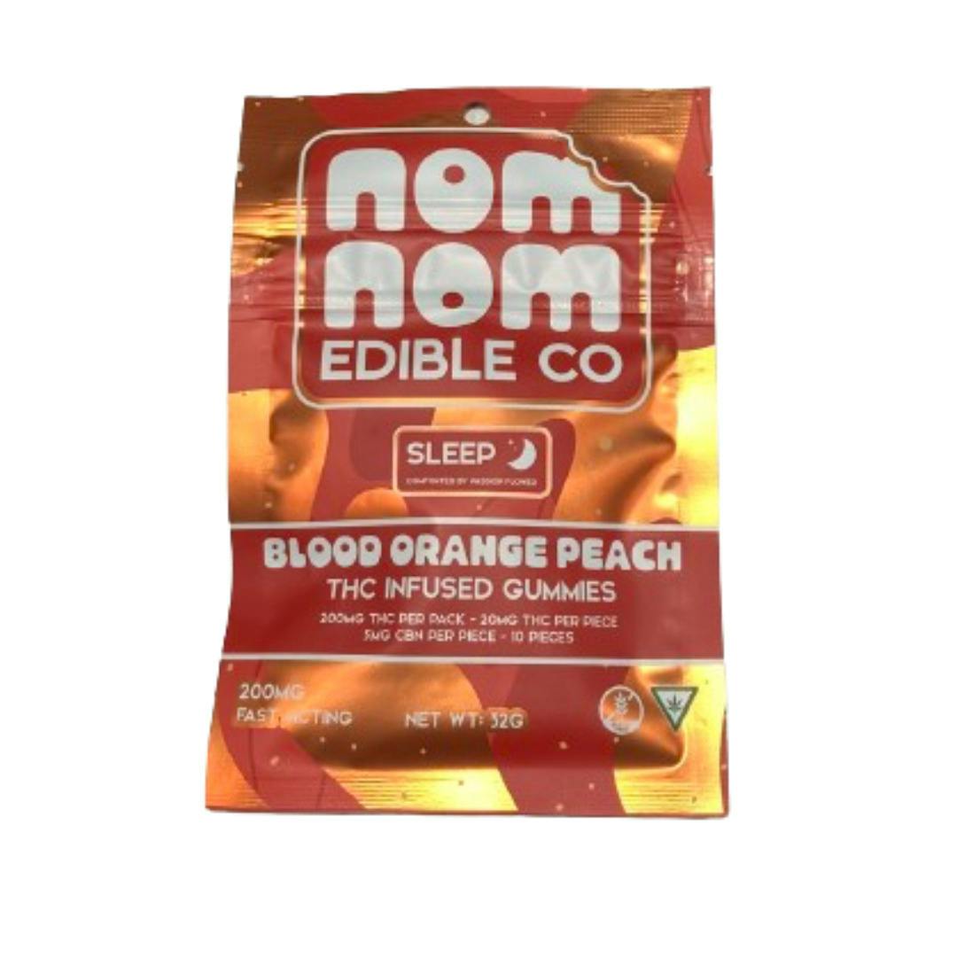 Nom Nom - 200mg Gummies - Blood Orange Peach - Sleep
