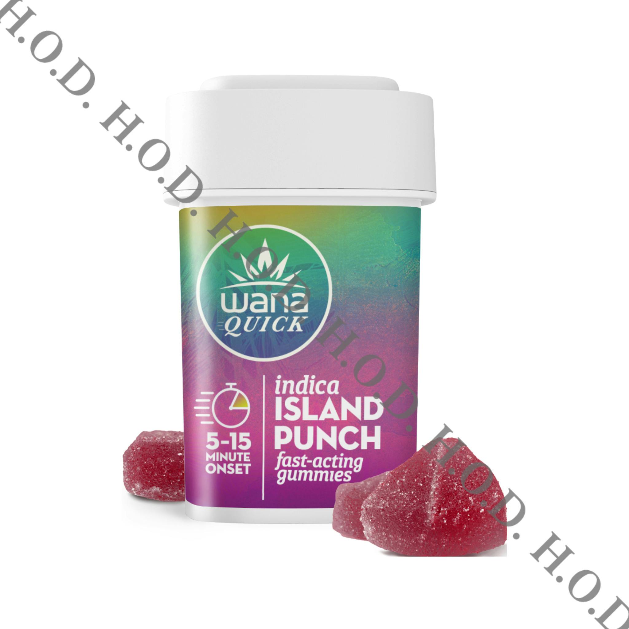 Wana Quick Island Punch Gummies