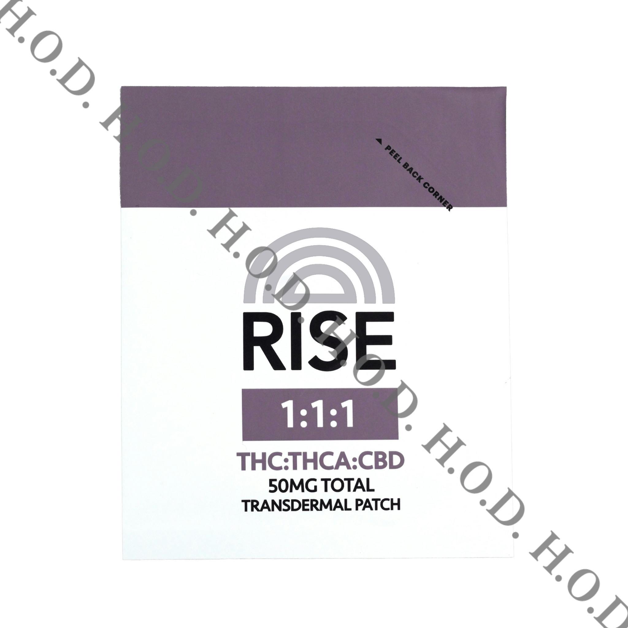 Rise Transdermal Patch 1:1:1 THC/THCA/CBD