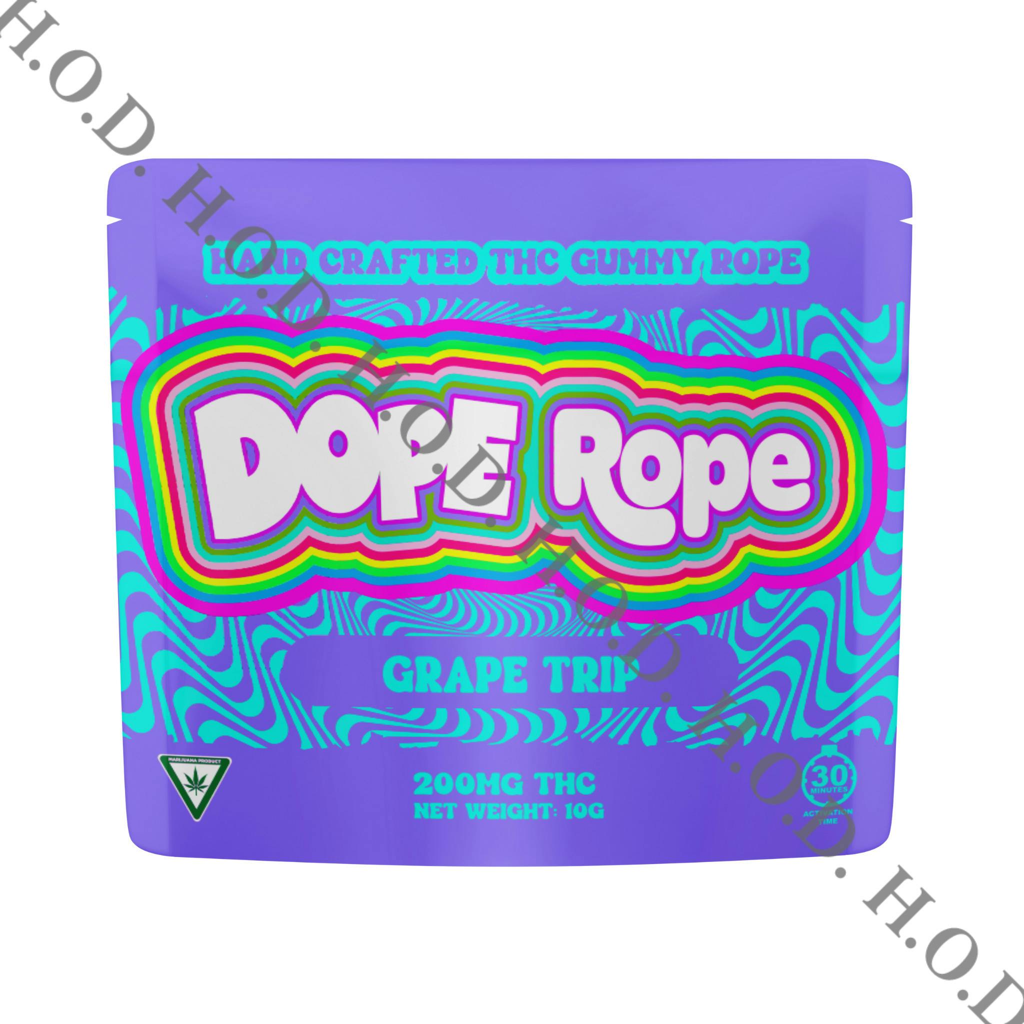 Dope Rope Grape Trip Gummies