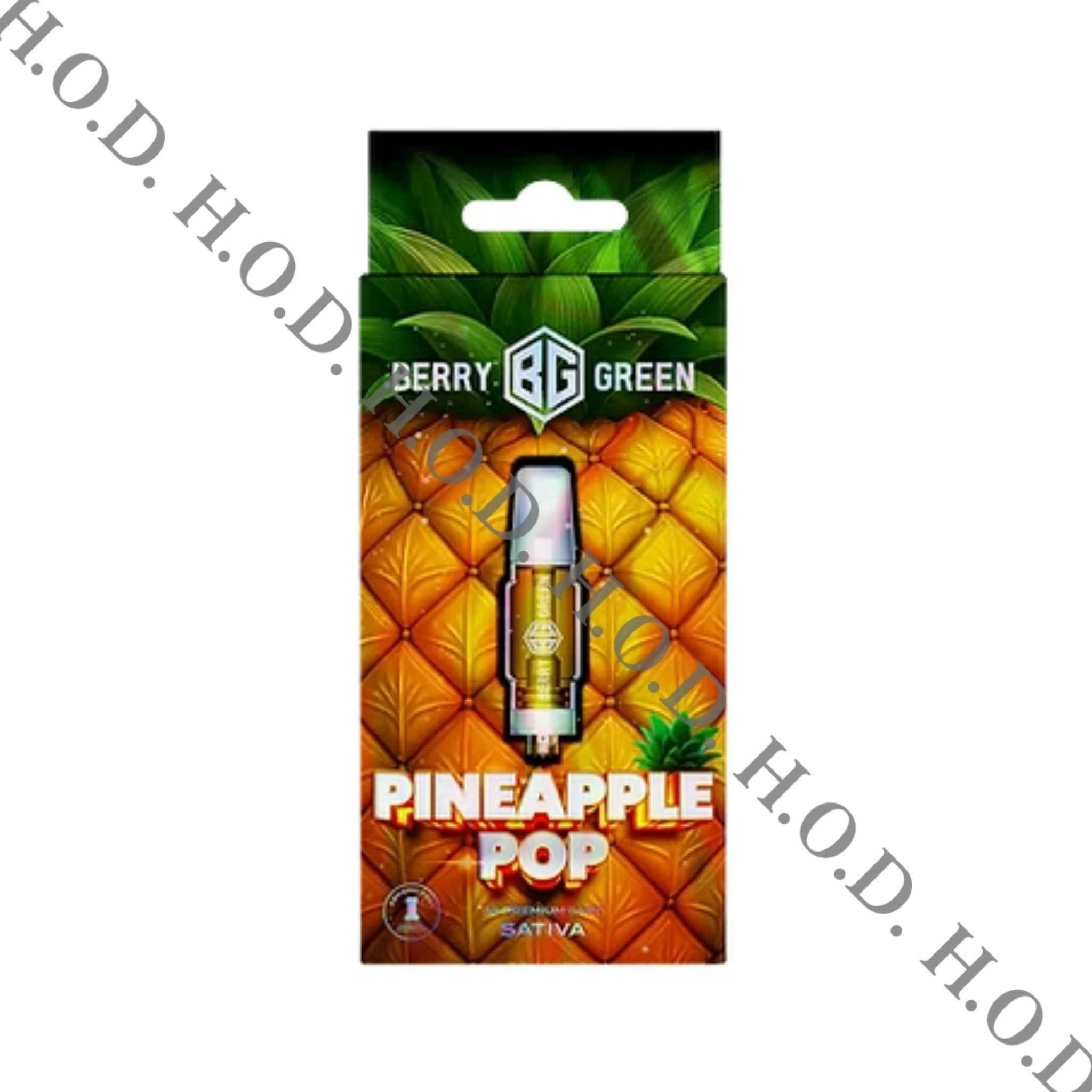 Berry Green Pineapple Pop Cart