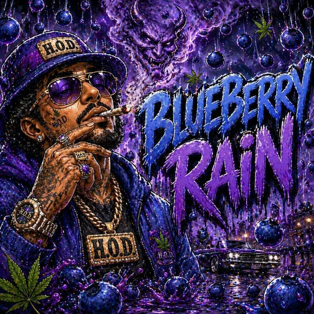 Blueberry Rain