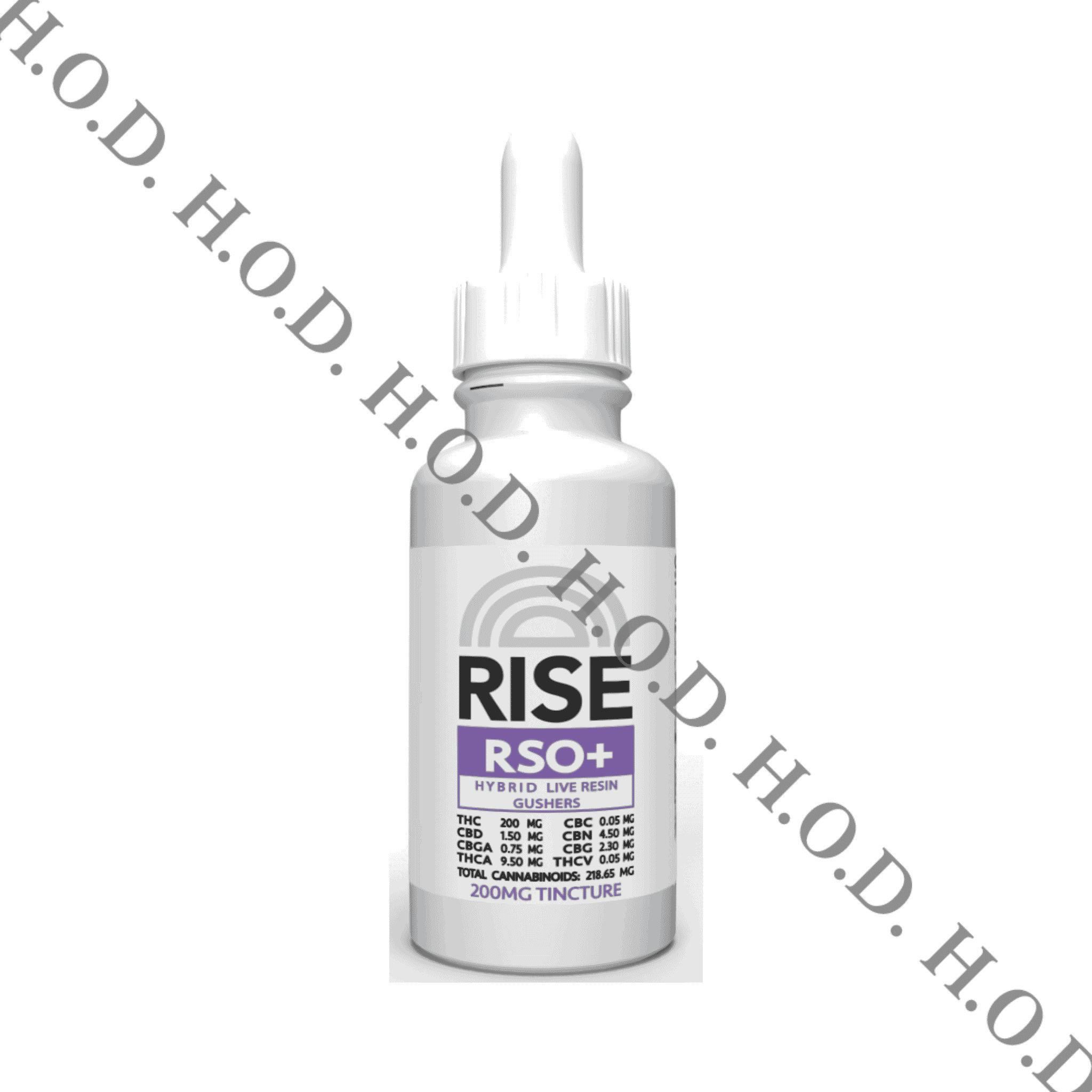 Rise RSO + Permanent Marker Live Resin Tincture