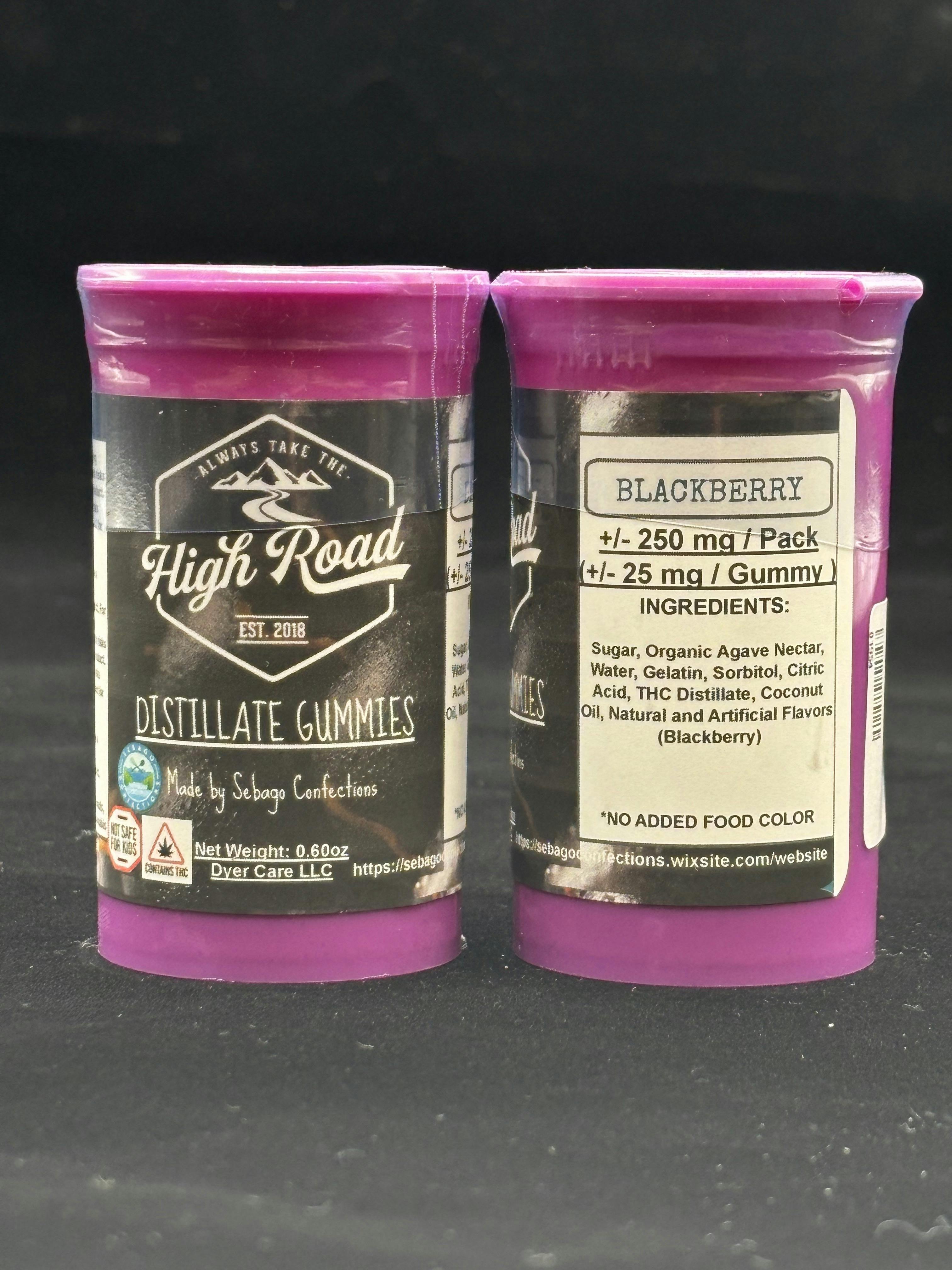 Blackberry Gummies | Gummies | 10pk | 25mg/ea
