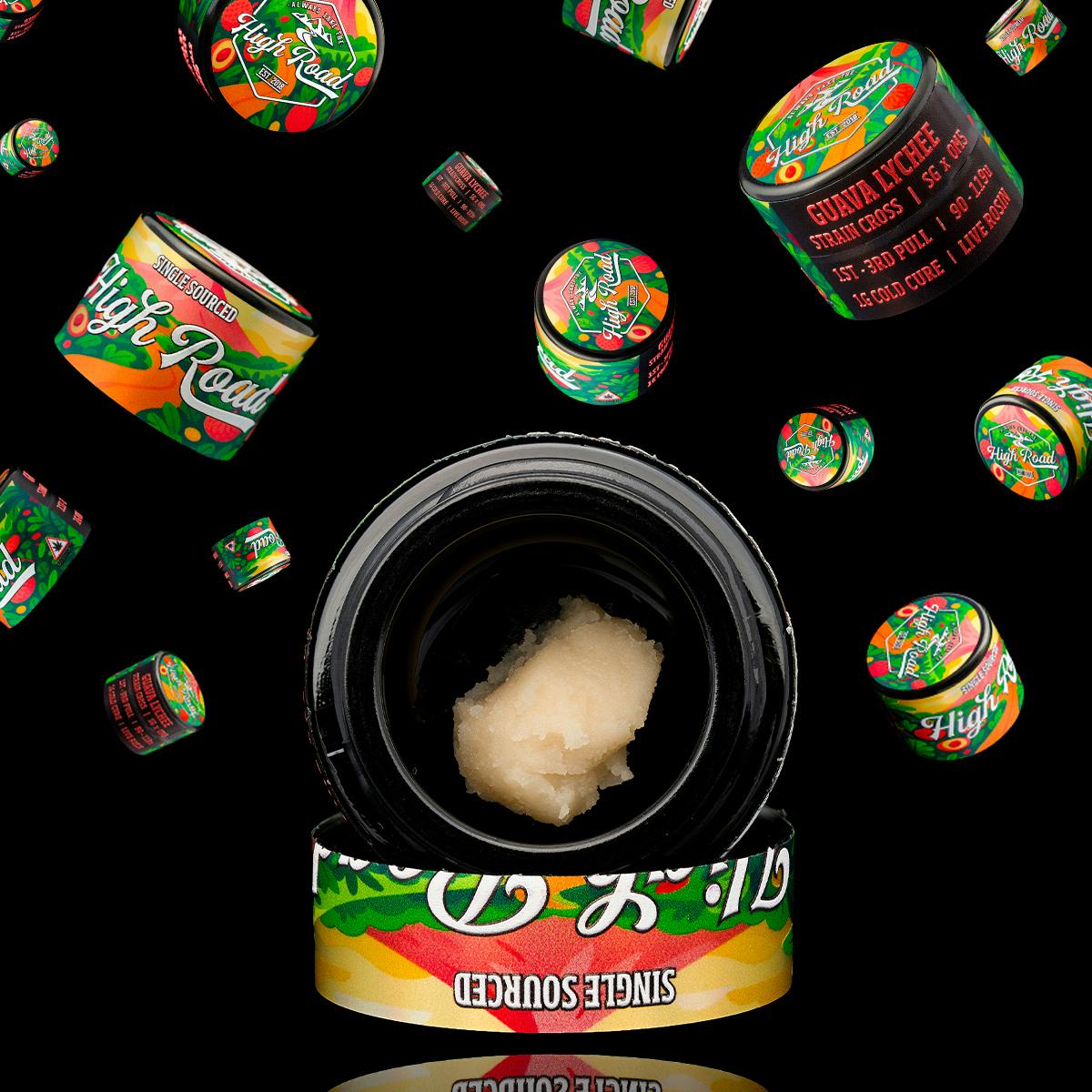 Guava Lychee | Solventless | Rosin | 1g by High Road