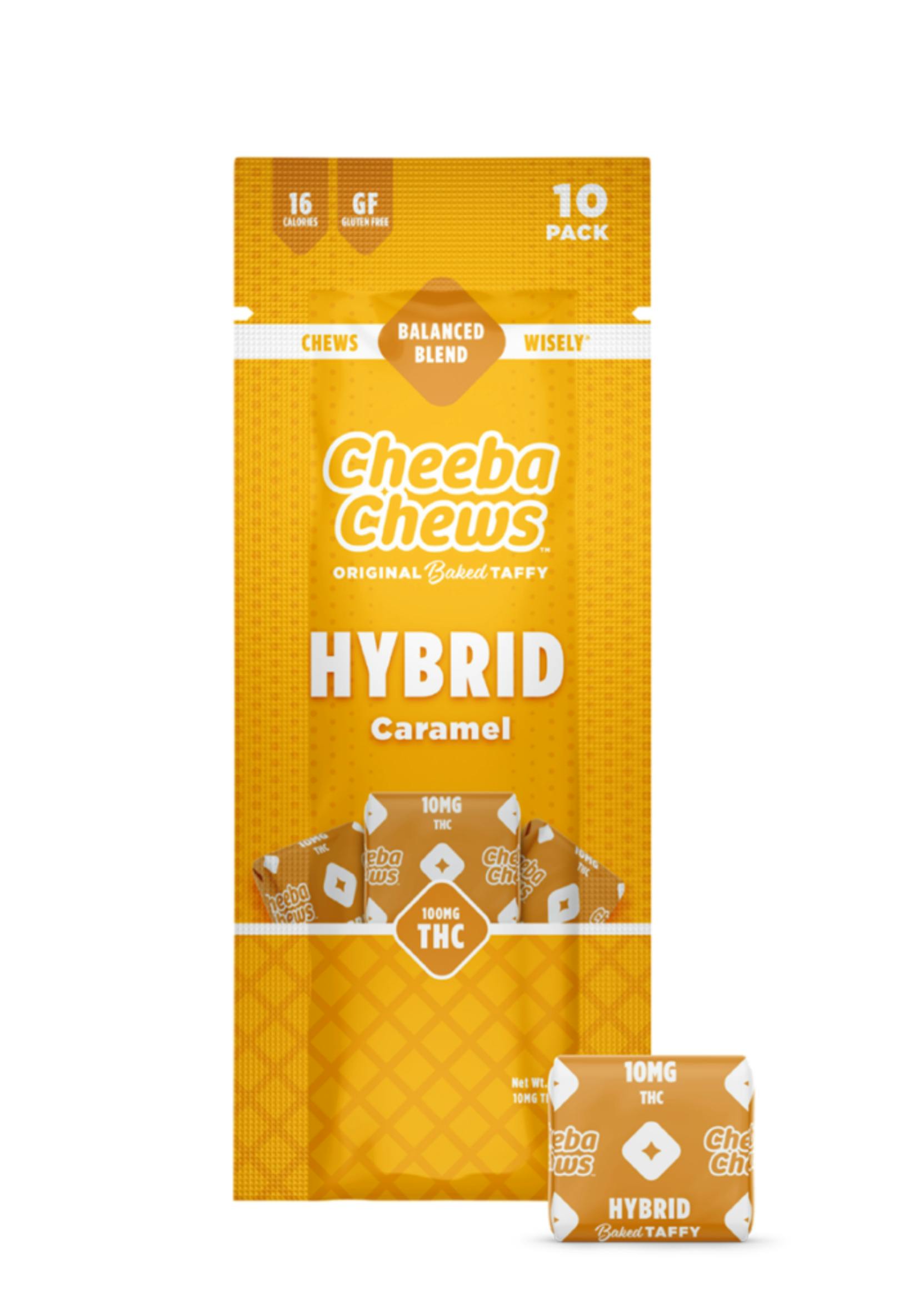 Hybrid Caramel Chews | 100mg by Cheeba Chews