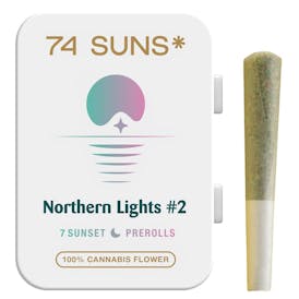 .5g Preroll | Northern Lights #2 | 74SUNS