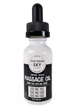 300mg Massage Oil | Southern Sky