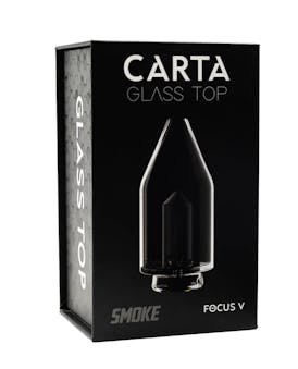 carta smoke glass top