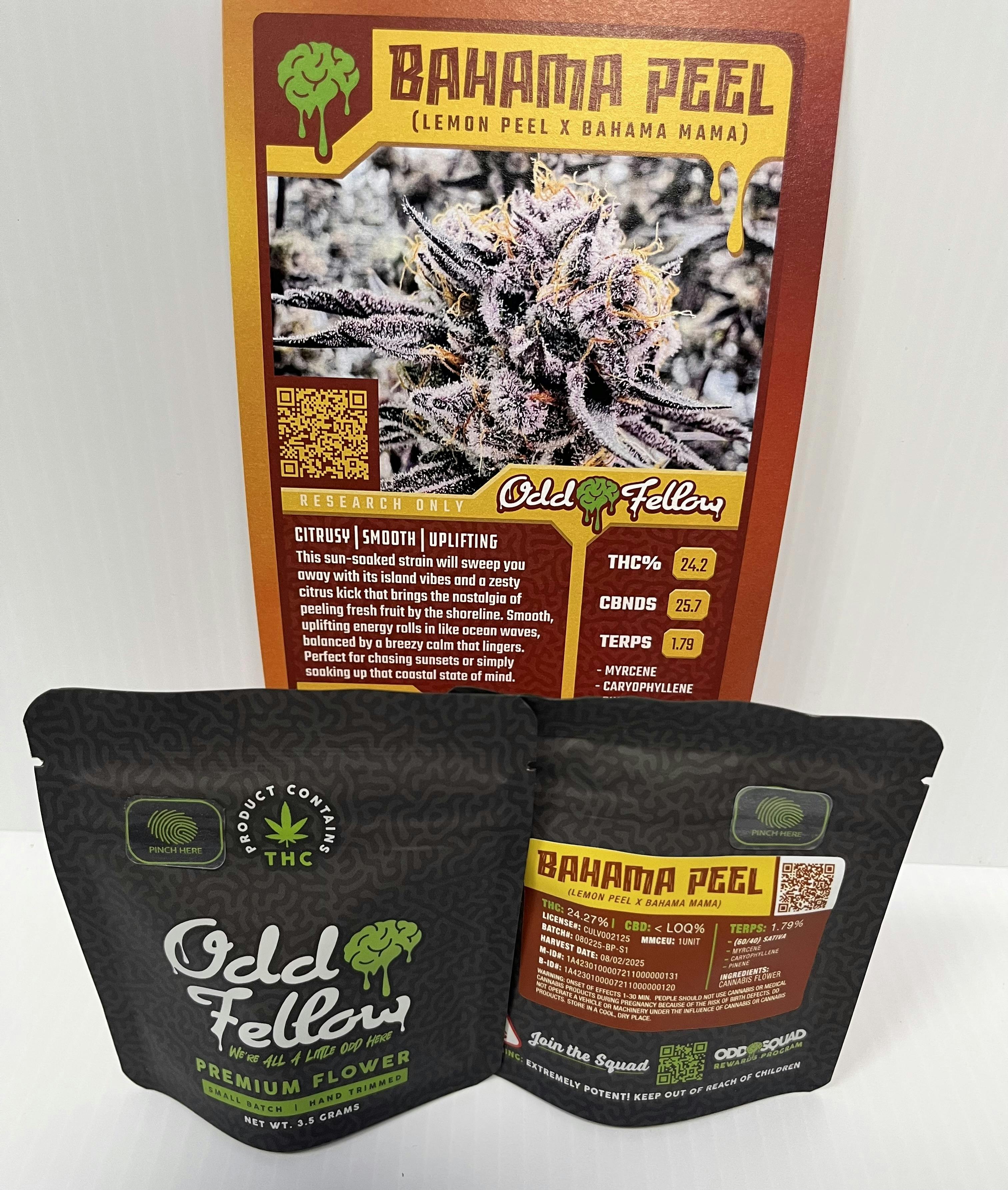 3.5g | Bahama Peel | ODDFELLOW