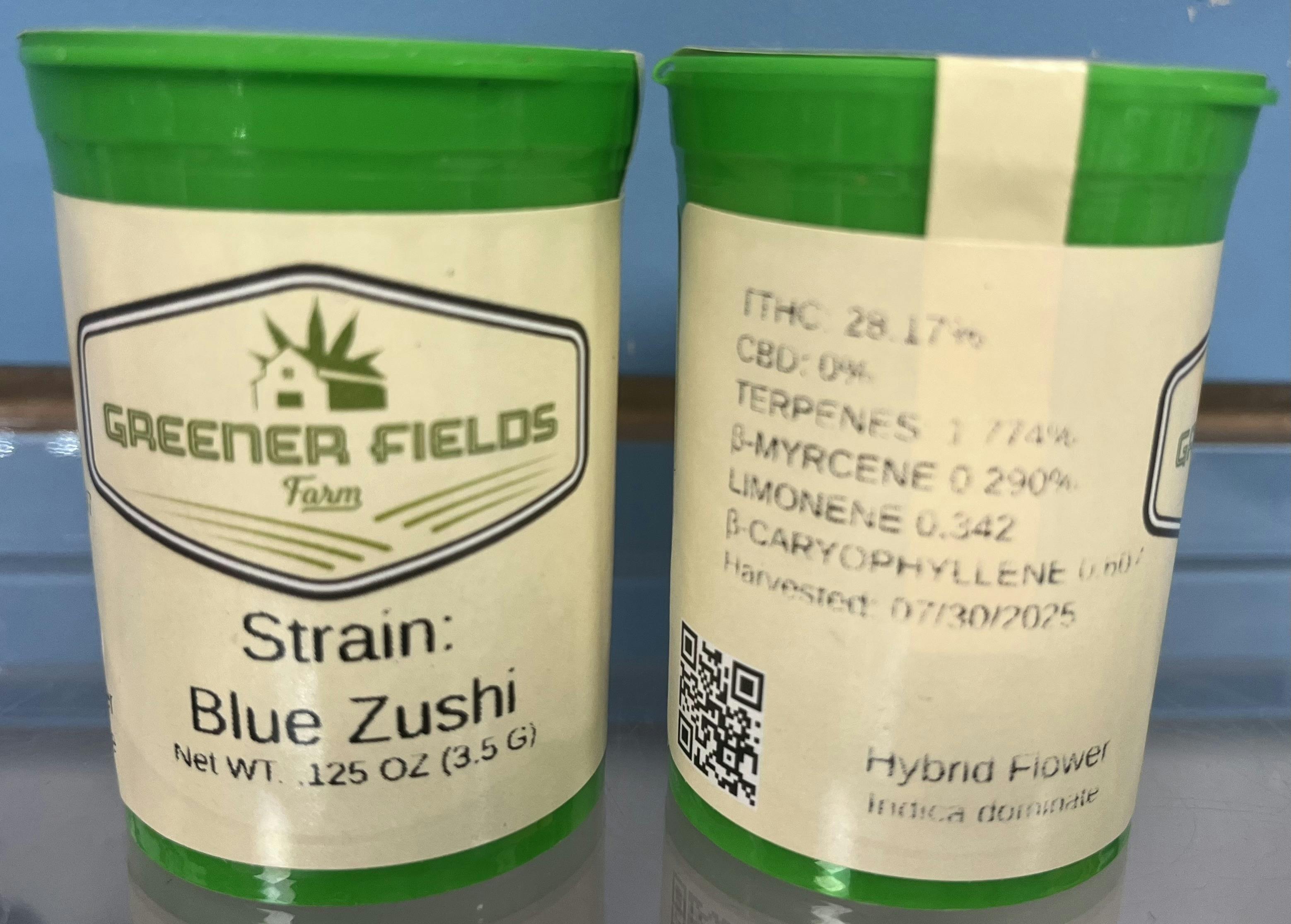 3.5g | Blue Zushi | Greener Fields Farm