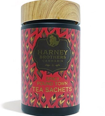 Harney Brothers | Spicy Pound Town Tea Bags (H) | 5 Pack Tea Sachets (50mg)