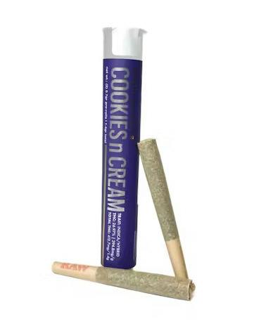 Bison | Cookies & Cream | 2 Pack Pre-Rolls 1.4G