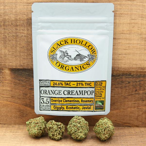 Slack Hollow | Orange Creampop | Flower (3.5g)