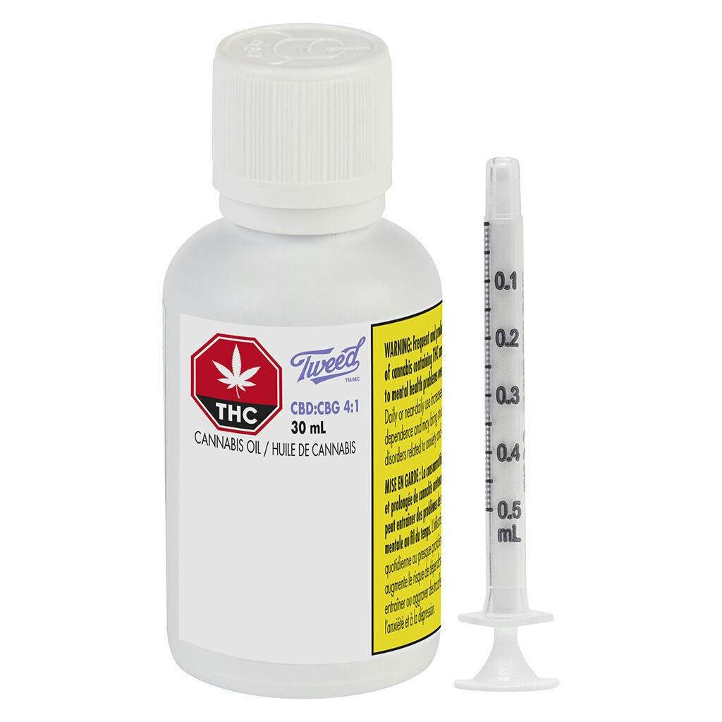 Tweed - CBD:CBG 4:1 - Hybrid - 30ml